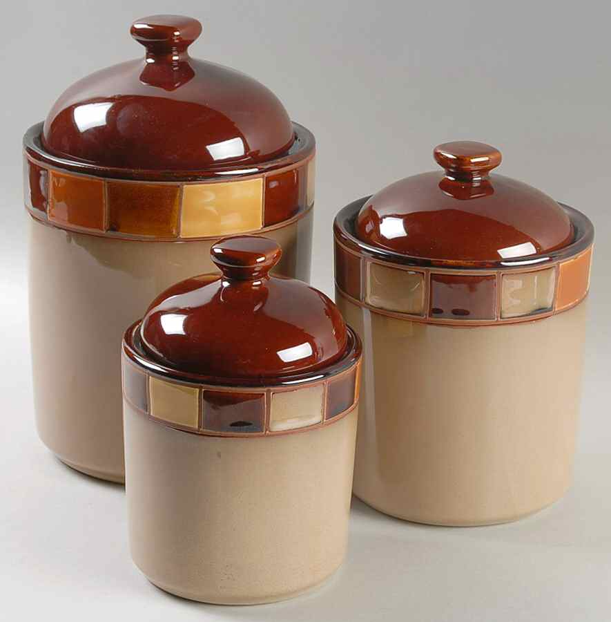 Casa Estebana (3 Piece) Canister Set (Box Set) by Gibson Designs-1