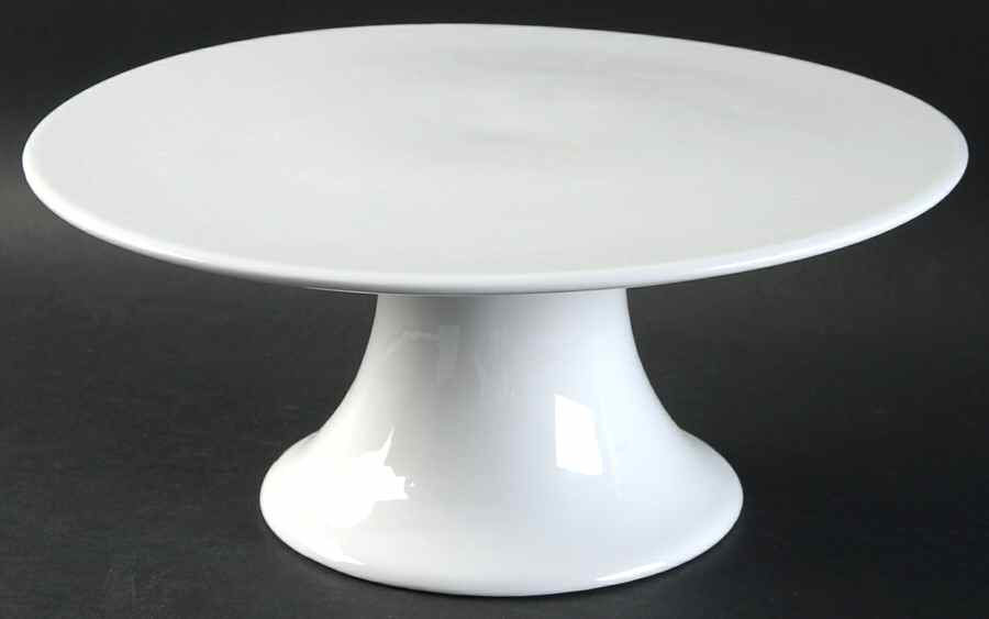Social Graces 12" Diameter Pedestal Cake Stand by Gibson Designs-1
