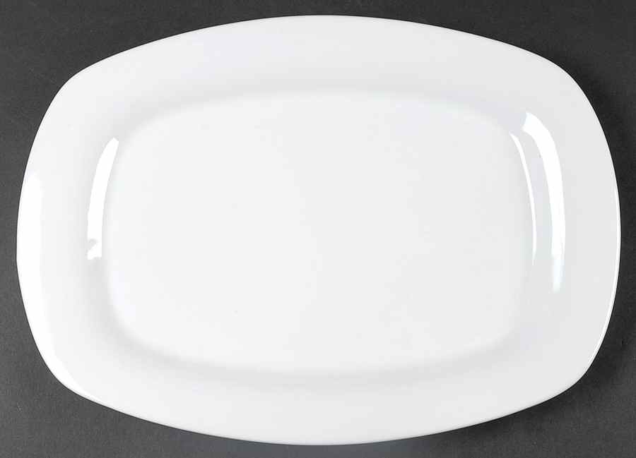 Social Graces 14" Rectangular Serving Platter by Gibson Designs-1