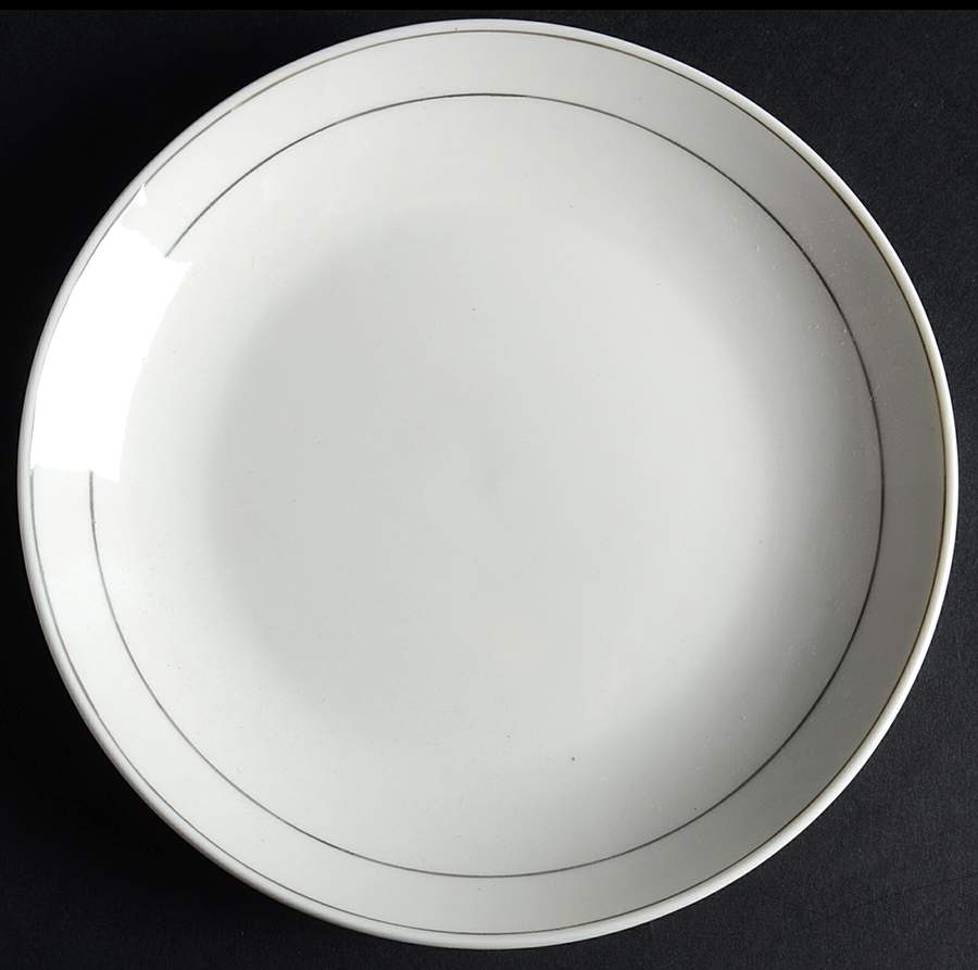 Platinum Moon Salad/Dessert Plate by Gibson Designs-1