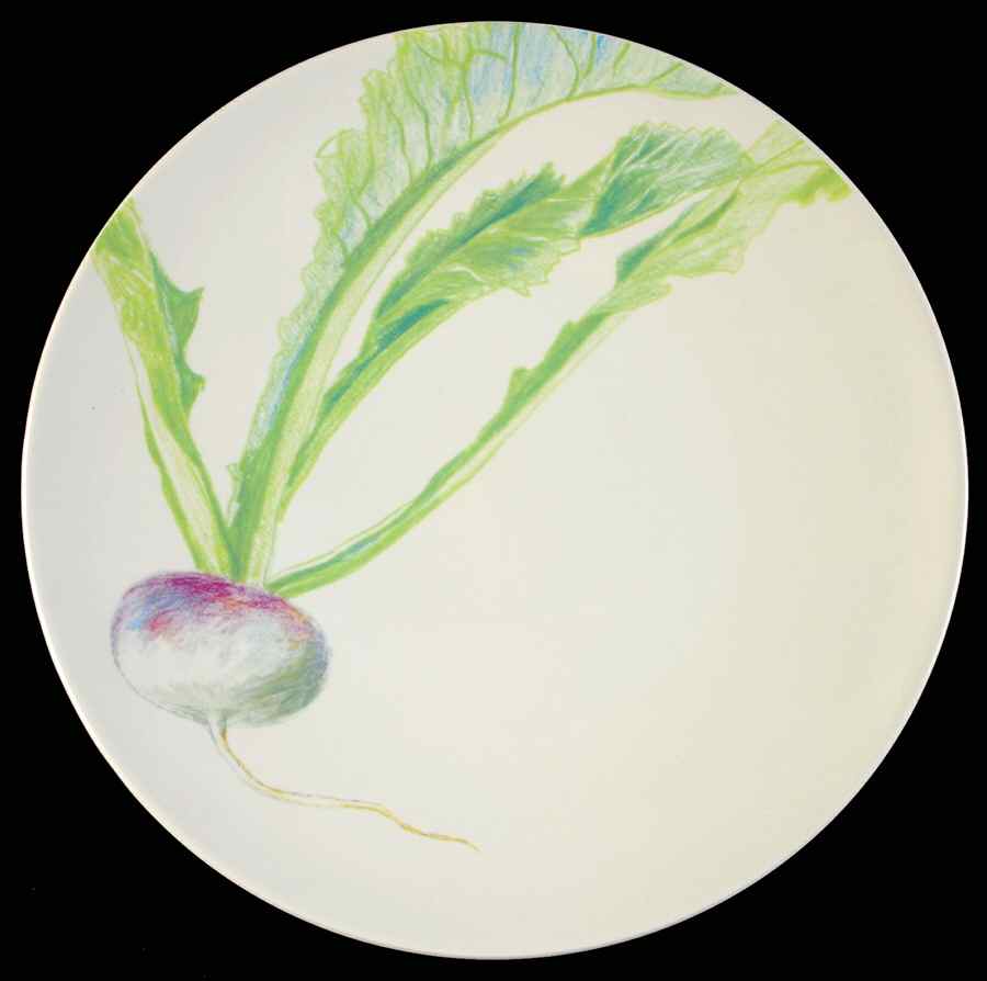 Meli Melo Dinner Plate by Faiencerie De Gien-1