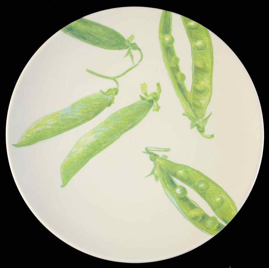 Meli Melo Salad Plate by Faiencerie De Gien-1