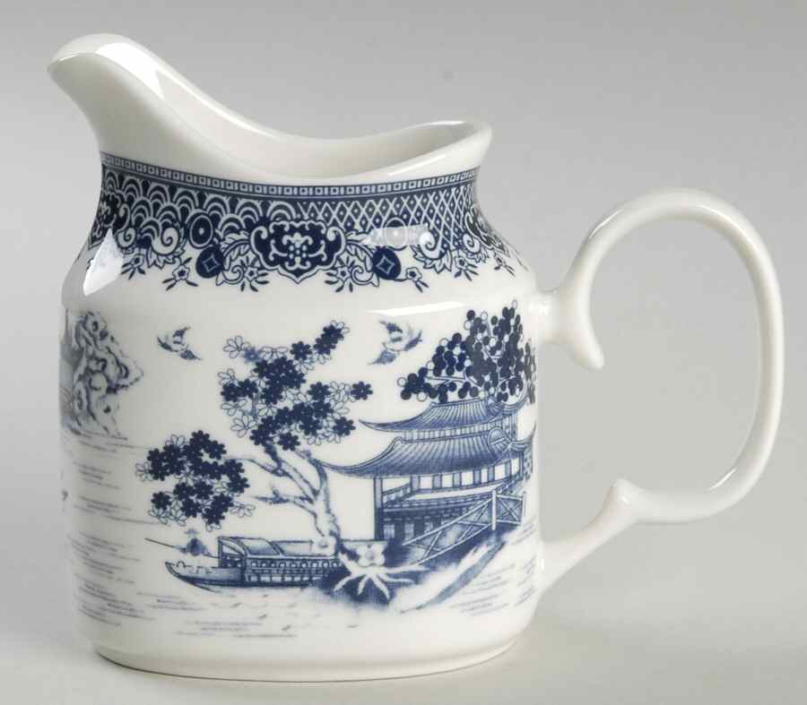 True Blue Creamer by Gracie Bone China-1