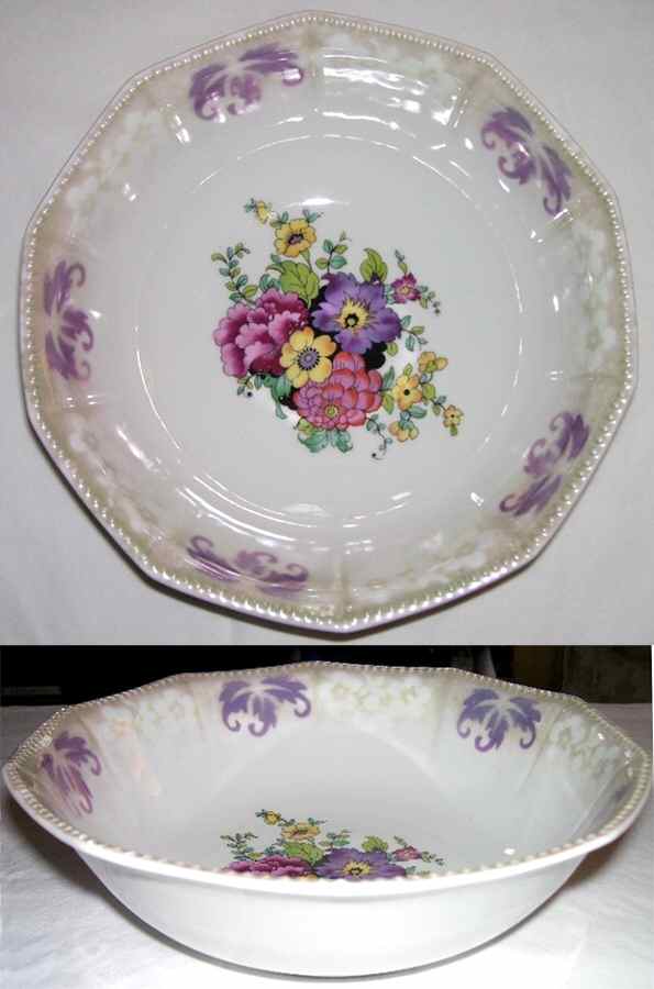 308 9" Round Vegetable Bowl by Germany-1