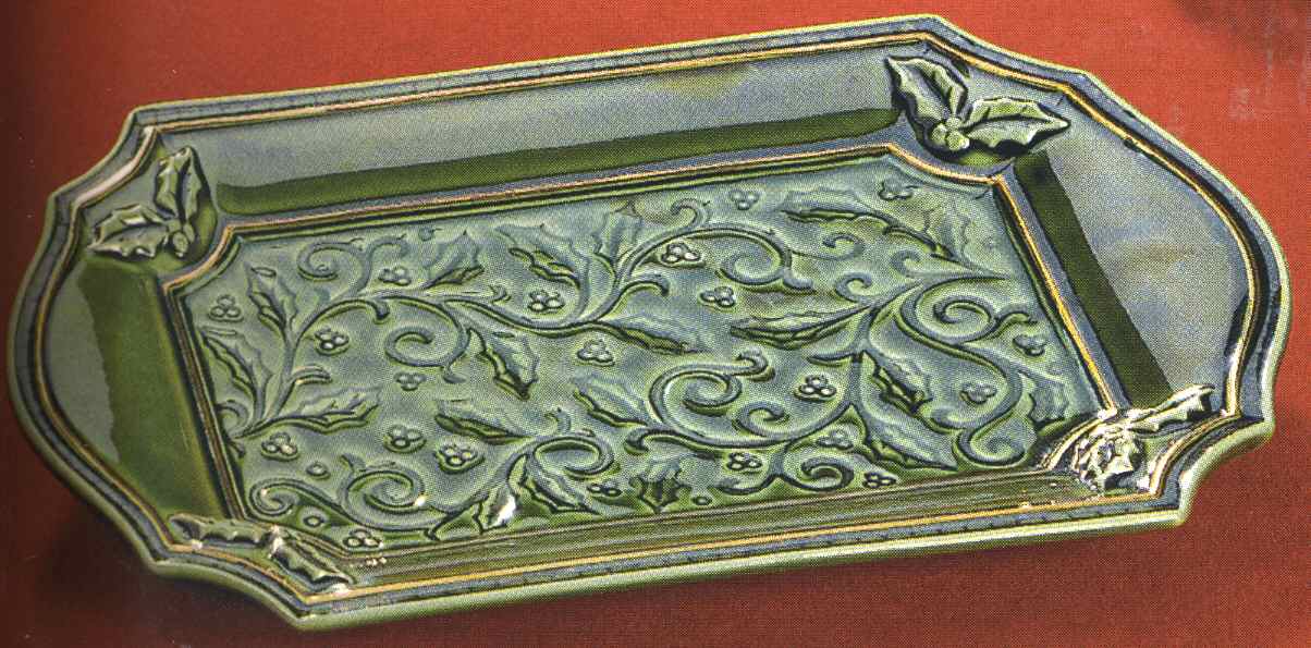 Holly Appetizer Plate by Grasslands Road-1