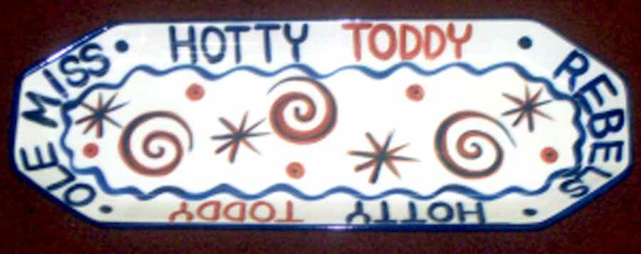 Ole Miss Bread Tray by Gail Pittman-1