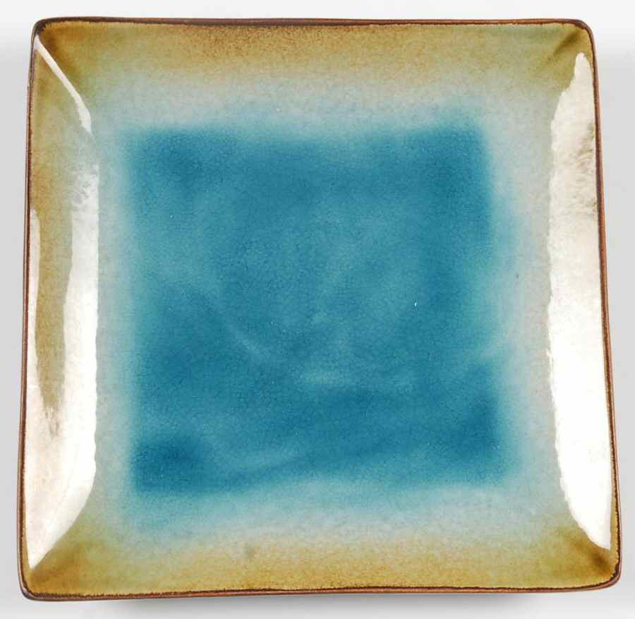 Aqua Arlantis Salad Plate by Gibson Designs-1