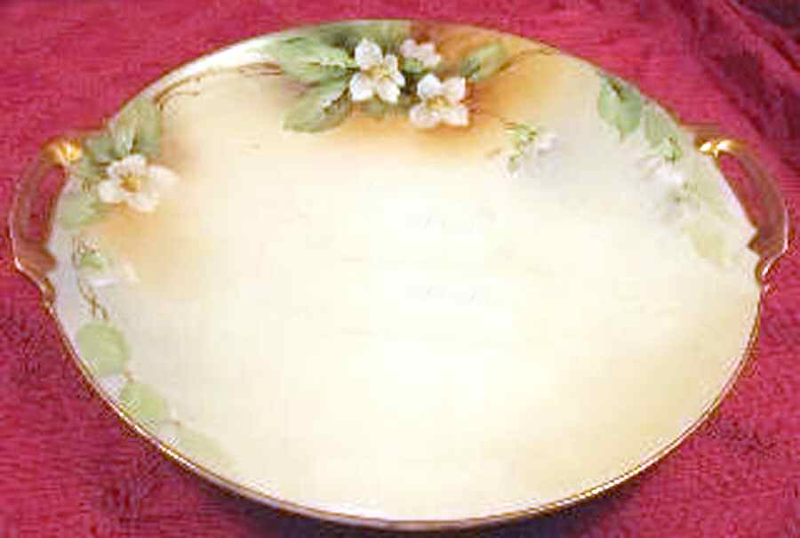 GIN265 Handled Cake Plate by Ginori 1735-1
