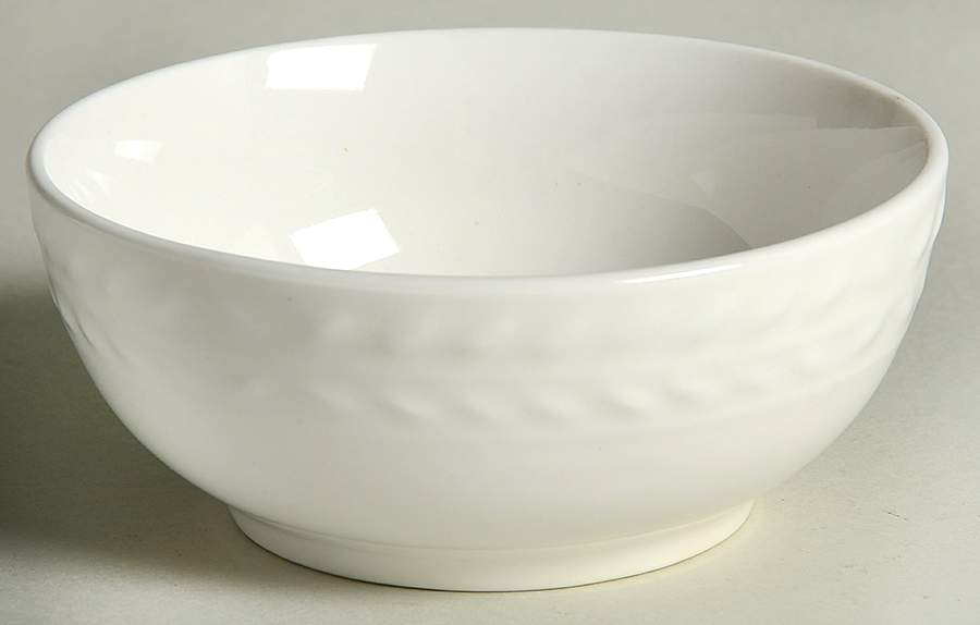White Laurel Individual Dip Dish by Gourmet Expressions-1