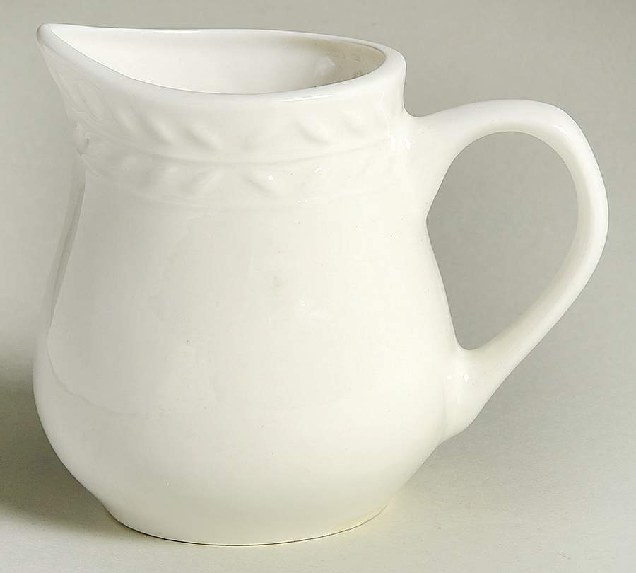 White Laurel Creamer by Gourmet Expressions-1