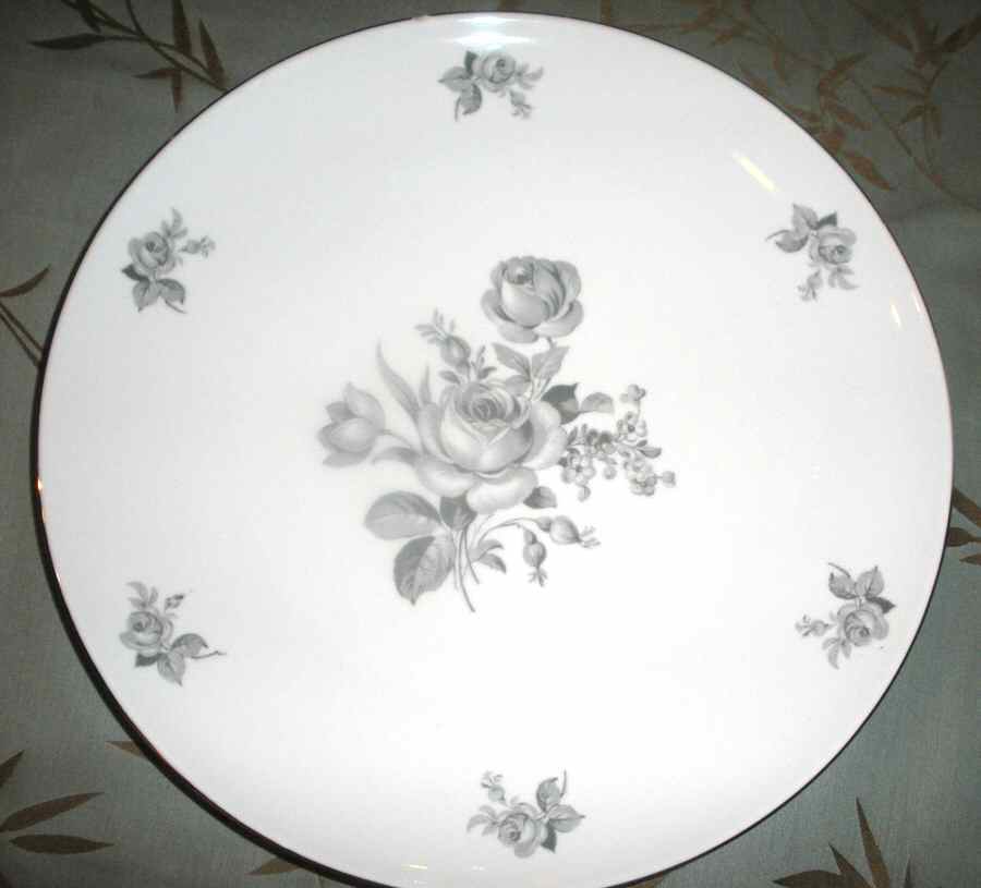 Ebeny Rose Dinner Plate by Germany-1