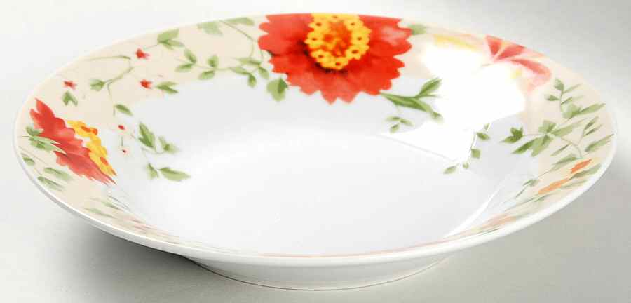 Marybelle Rim Soup Bowl by Gibson Designs-1