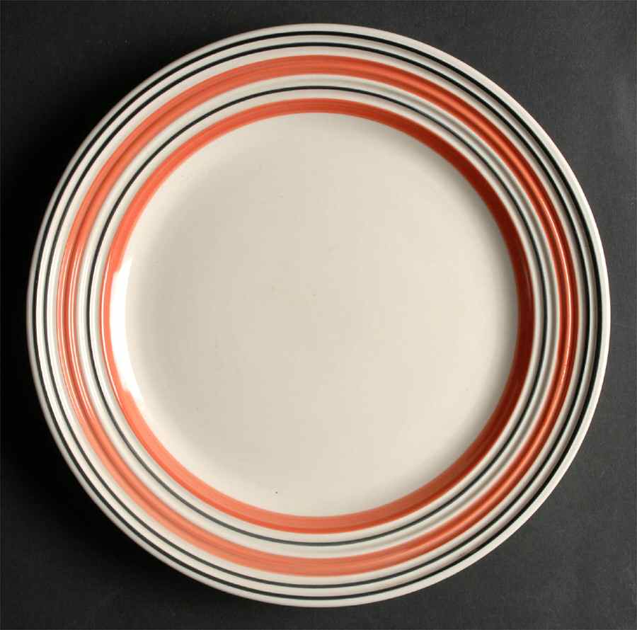 Northport Red Salad Plate by Gibson Designs-1