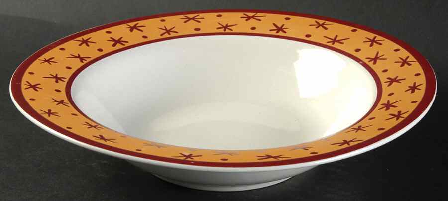 GID238 Large Rim Soup Bowl by Gibson Designs-1