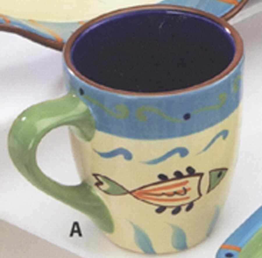 Fiesta Fish Collection Mug by Global Amici-1