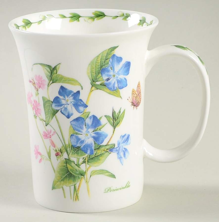Botanic Flower Mug by Gracie Bone China-1