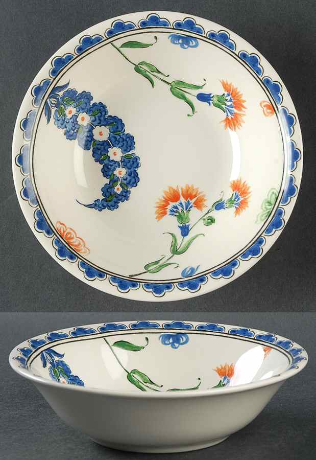 Ronde d'Orient Coupe Cereal Bowl by Faiencerie De Gien-1