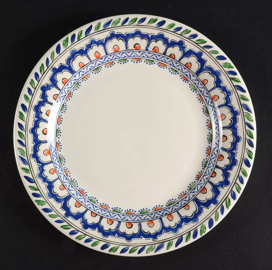 Ronde d'Orient Dinner Plate by Faiencerie De Gien-1