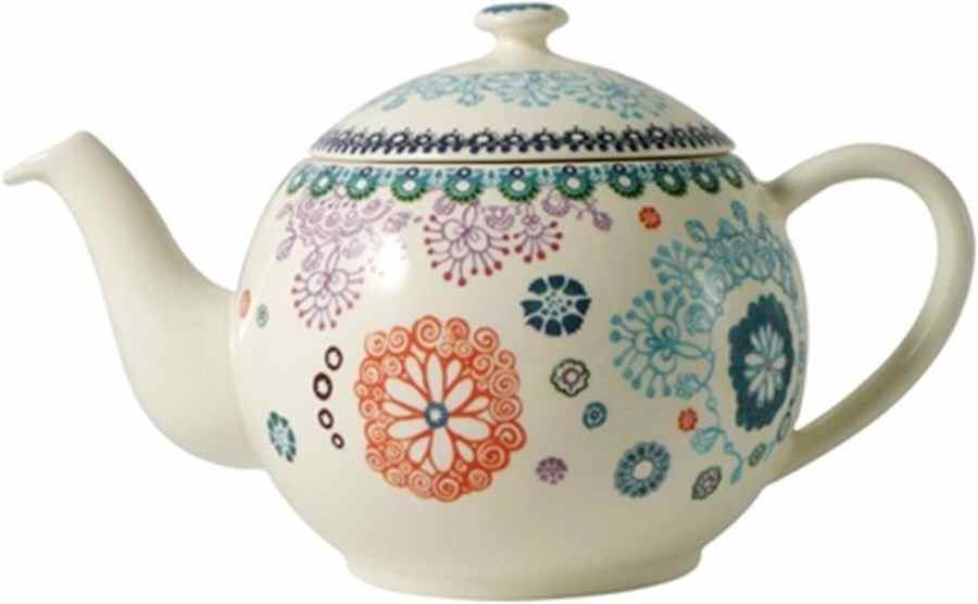 Sultana Teapot & Lid by Faiencerie De Gien-1