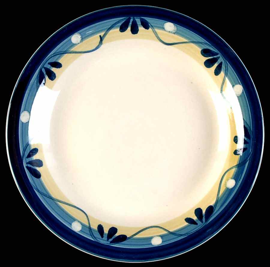 Blue Twilight Salad Plate by Gibson Designs-1