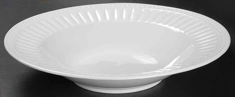 Fairmont Retreat Large Rim Soup Bowl by Gibson Designs-1