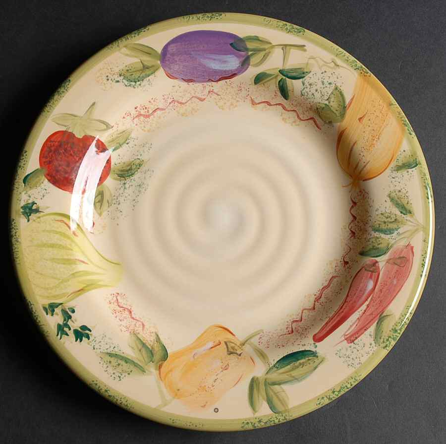 Tuscan Garden Salad/Dessert Plate by Gibson Designs-1