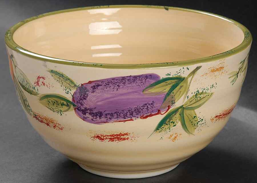 Tuscan Garden Soup/Cereal Bowl by Gibson Designs-1