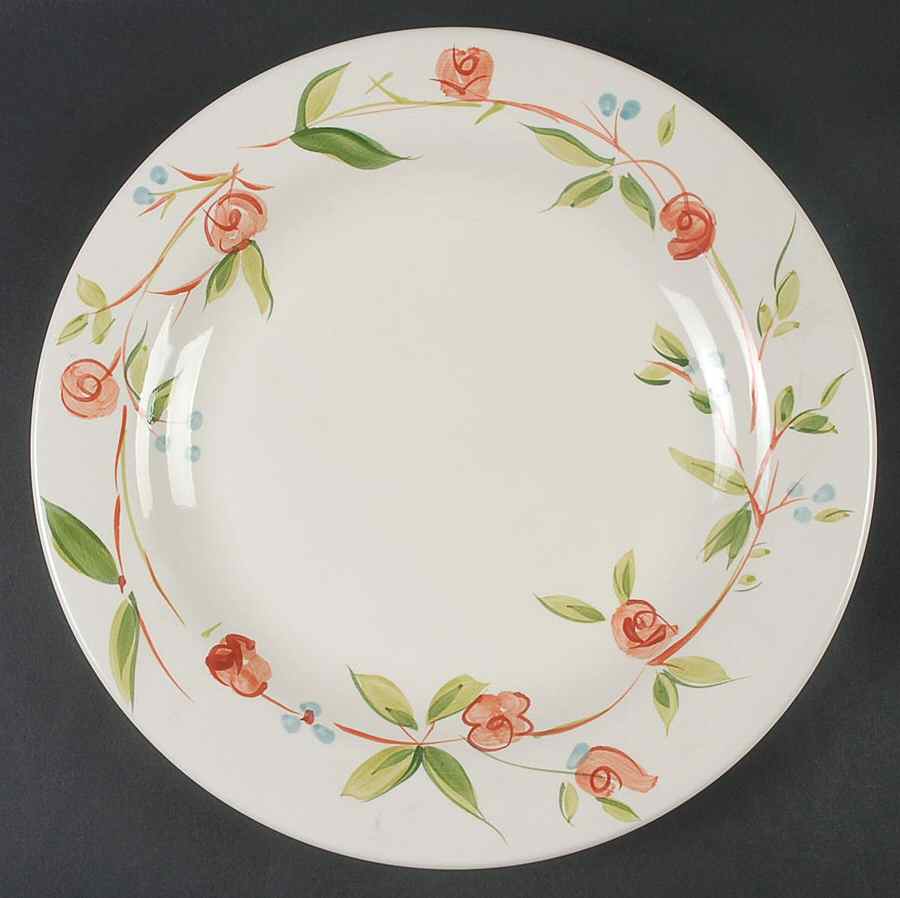 Montclair Garden Dinner Plate by Gibson Designs-1