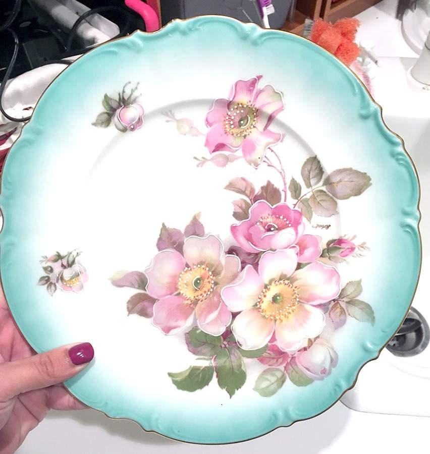 PBU12 Green Dinner Plate by Parbus-1