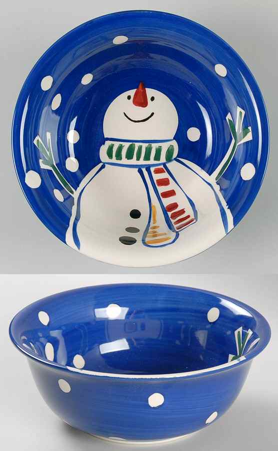 Snowtime Soup/Cereal Bowl by Gibson Designs-1