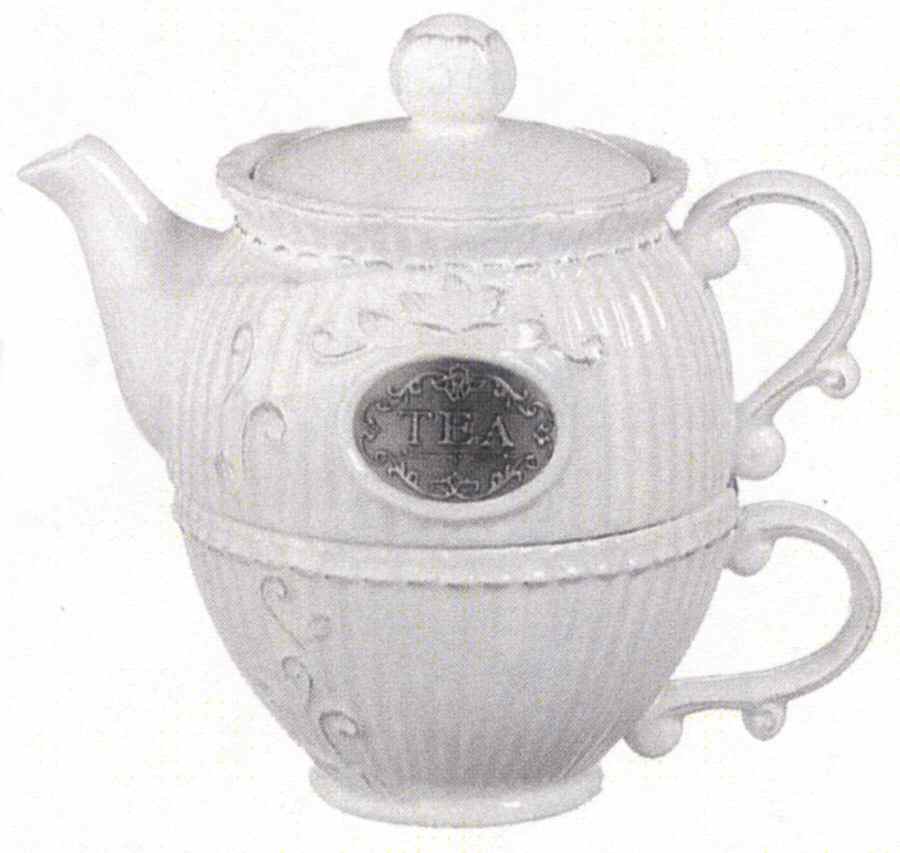 En Provence Individual Teapot & Lid by Ganz-1