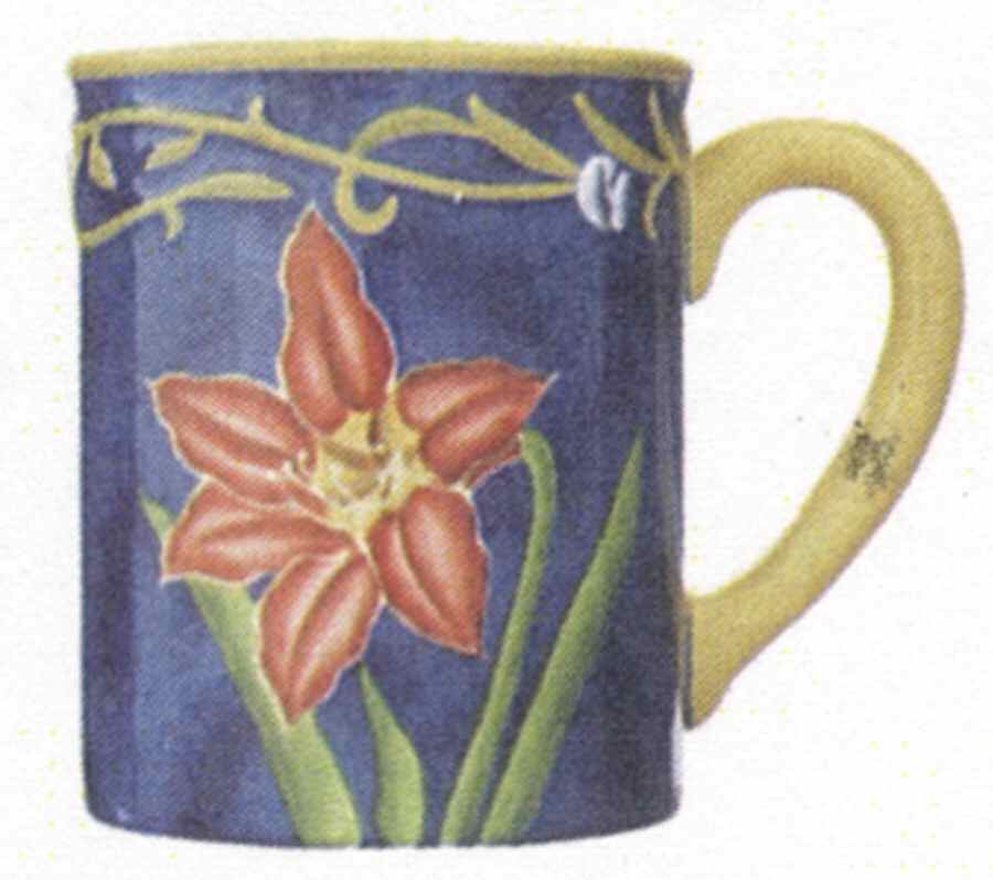 Flower Tableware Mug by Ganz-1