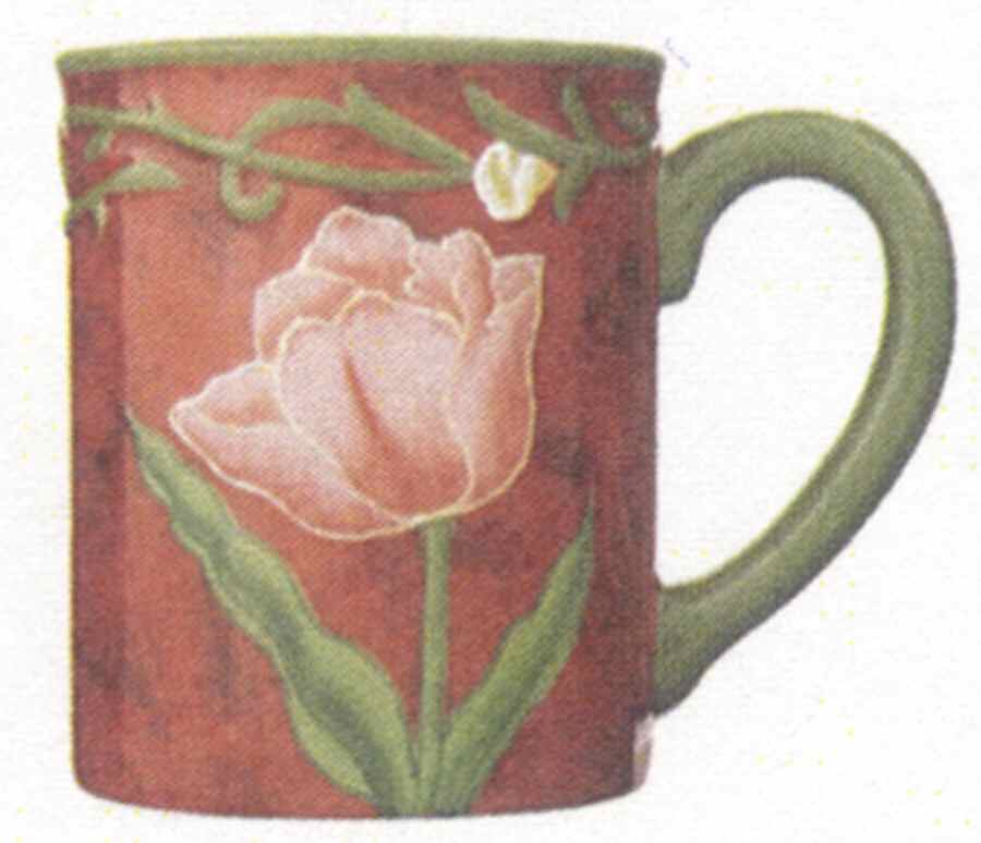 Flower Tableware Mug by Ganz-1