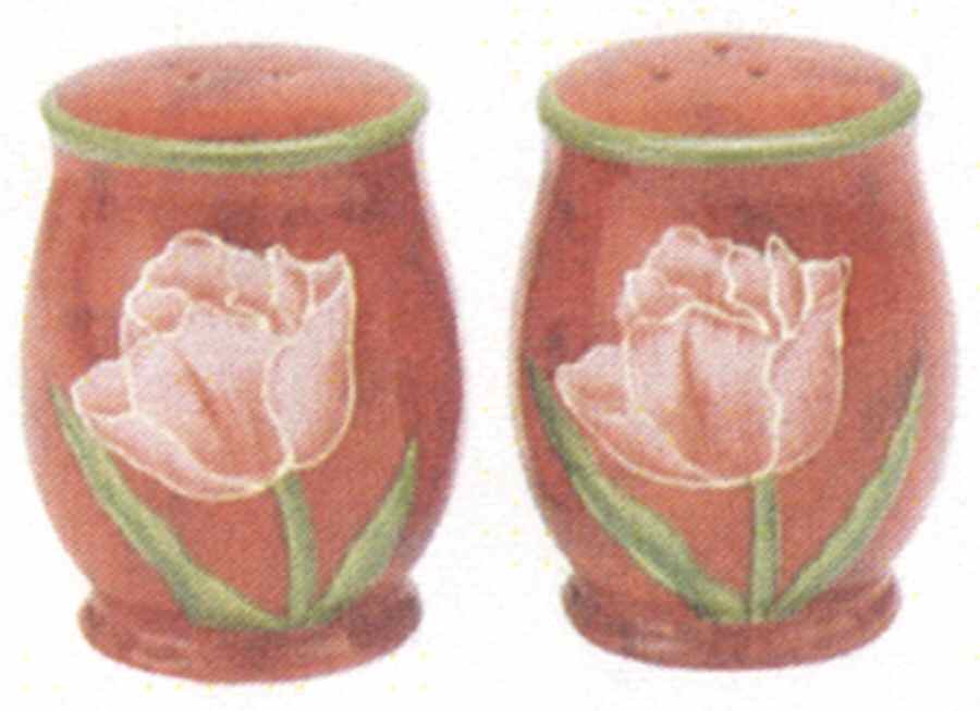 Flower Tableware Salt & Pepper Set by Ganz-1