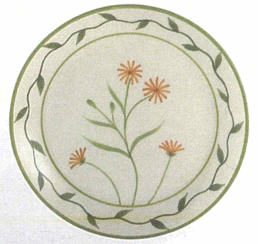 Botanical Garden Salad Plate by Ganz-1