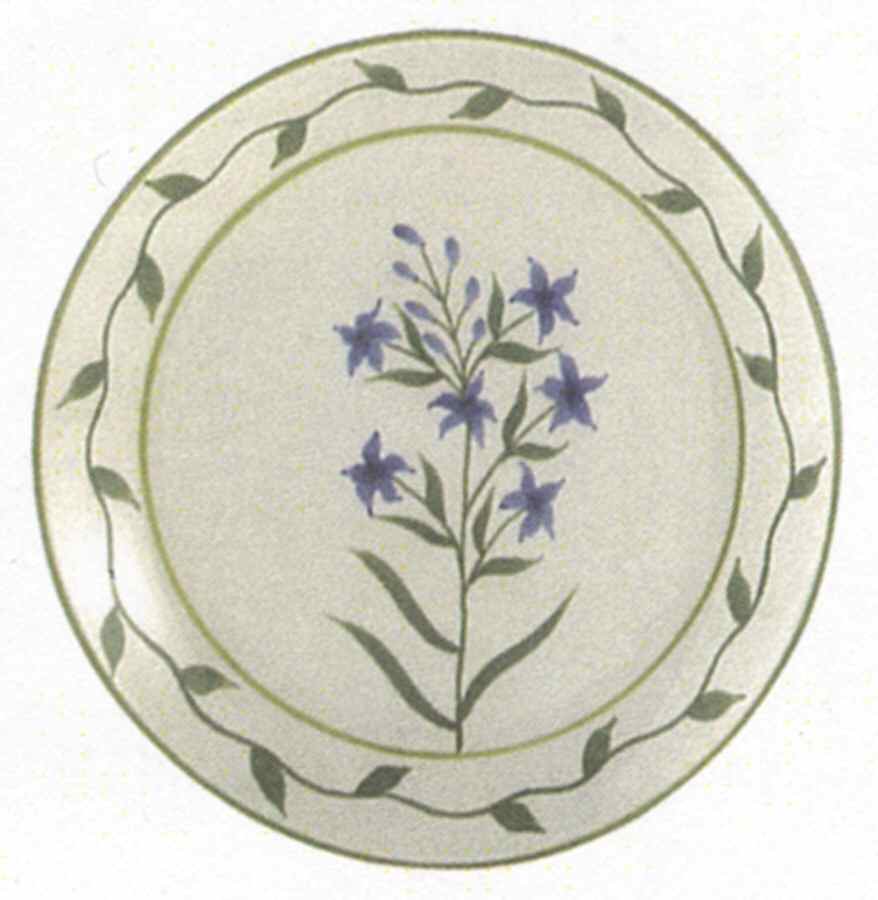 Botanical Garden Salad Plate by Ganz-1