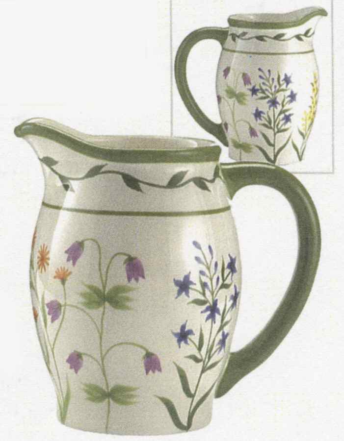 Botanical Garden 60 Oz Pitcher by Ganz-1