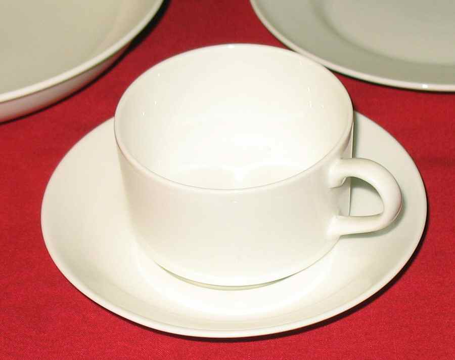 GUS18 Flat Cup & Saucer Set by Gustavsberg-1