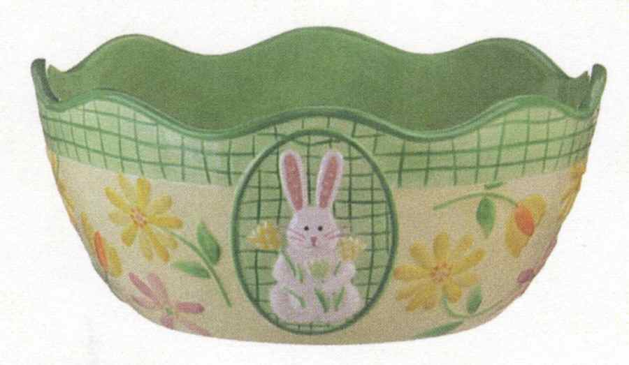 Sweet Bunny 10" Round Serving Bowl by Ganz-1