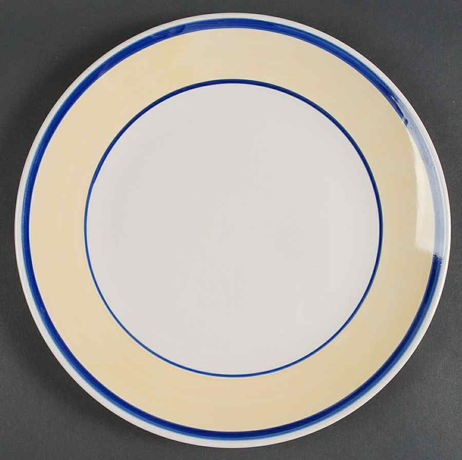 Tavernware Yellow (Coupe) Dinner Plate by Gibson Designs-1