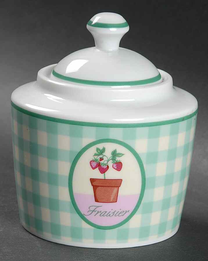 Tender Garden Sugar Bowl & Lid by Guy Degrenne-1