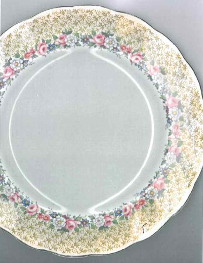 Pompadour Salad Plate by Grindley-1