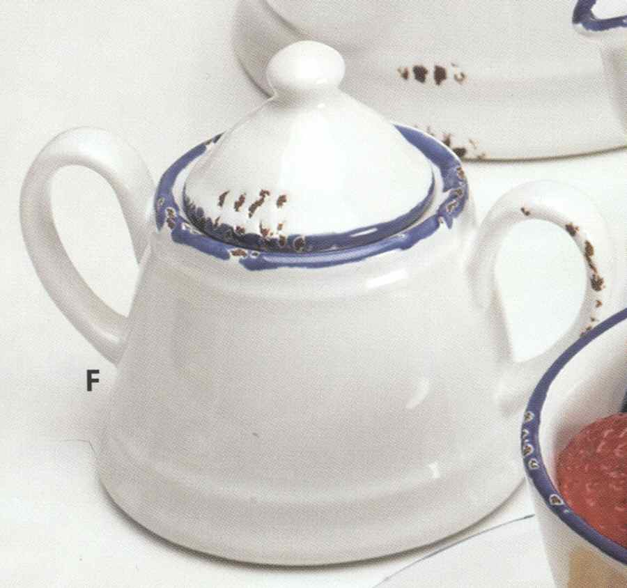 Country Kitchen Collection Sugar Bowl & Lid by Global Amici-1