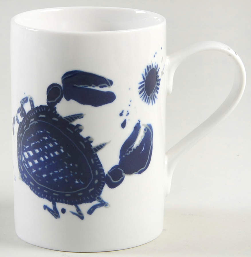 Ocean (Blue) Mug by Gilitzer Porzellan-1