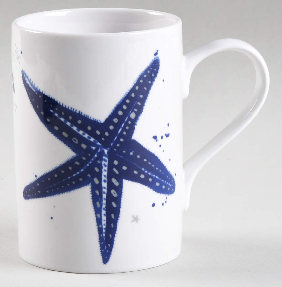 Ocean (Blue) Mug by Gilitzer Porzellan-1