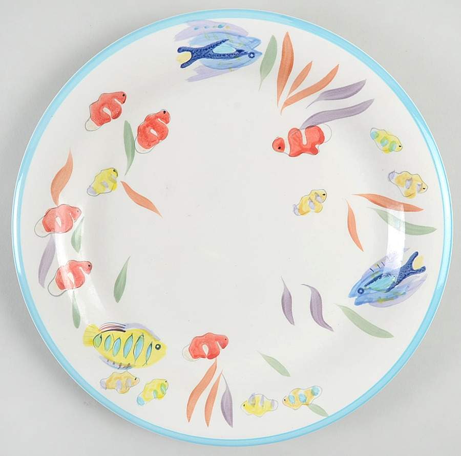 Sea Scape Dinner Plate by Gibson Designs-1