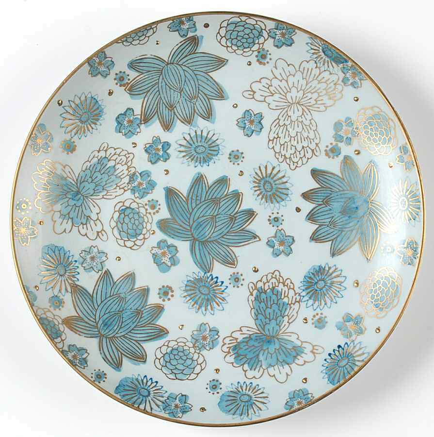GIM19 10" Wall Plate by Gold Imari-1