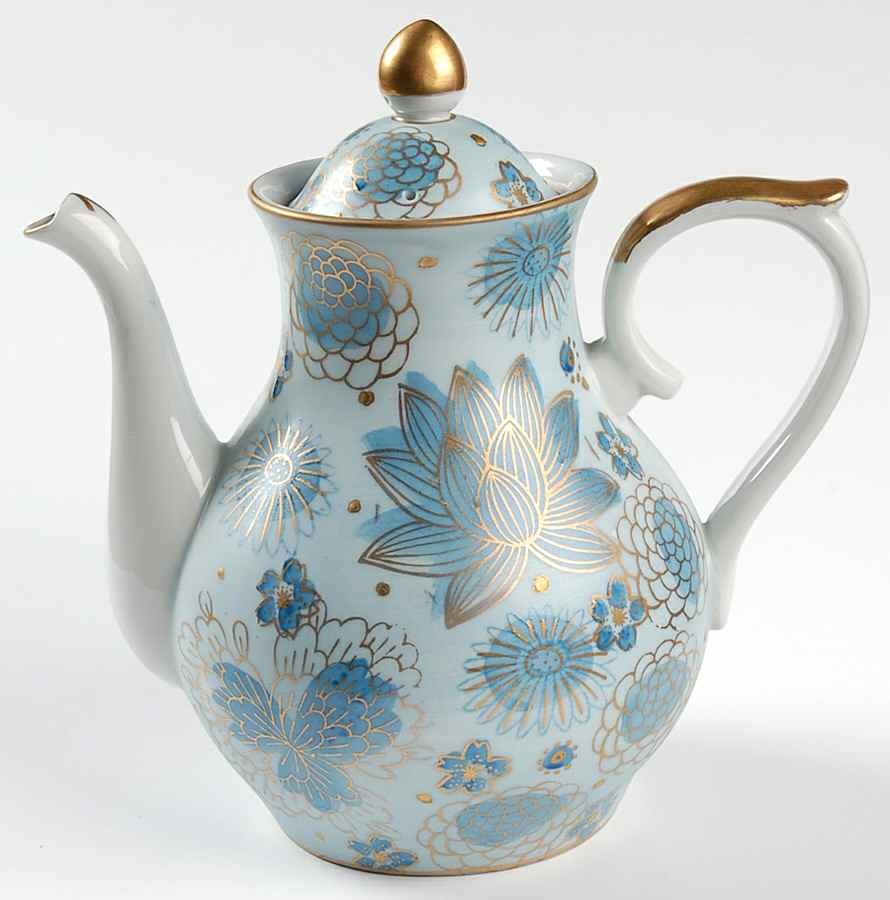 GIM19 Coffee Pot & Lid by Gold Imari-1