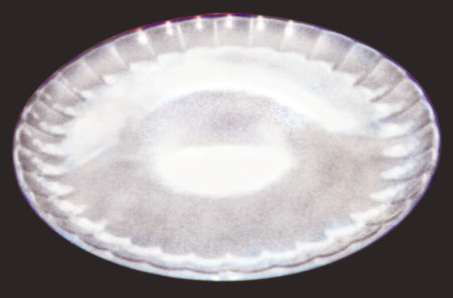 GEO116 White Dinner Plate by WS George-1