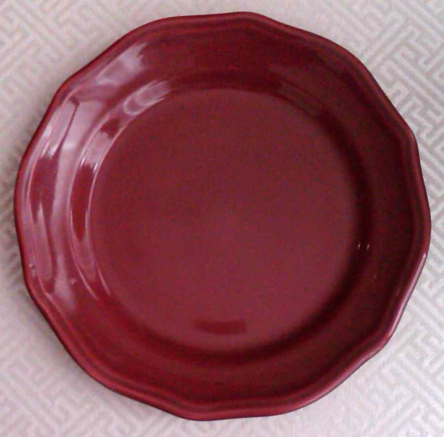 Royal Marquis Red Dinner Plate by Gibson Designs-1